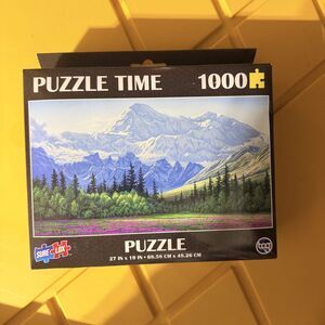 Puzzle Time Mountain Scenery 1000 Pieces Puzzle
